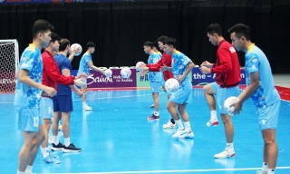 Đội tuyển futsal Việt Nam quyết tâm trước chủ nhà Indonesia