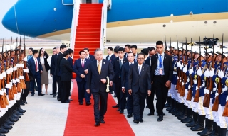 Tổng Bí thư Tô Lâm bắt đầu chuyến thăm cấp Nhà nước tới Vương quốc Campuchia