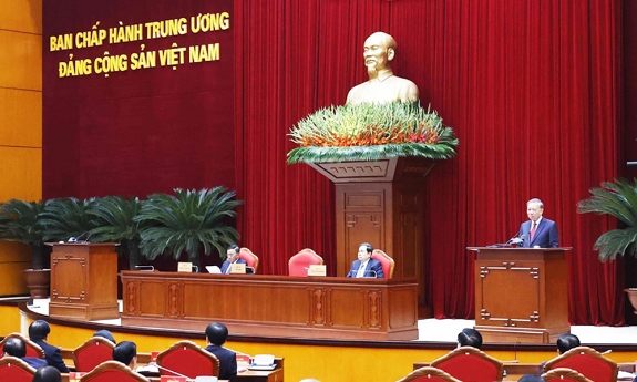 Tổng Bí thư Tô Lâm gặp mặt thành viên các Tiểu ban chuẩn bị Đại hội XIV của Đảng