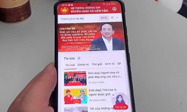  Ứng dụng Tuyên giáo và Dân vận kết nối thông tin chính thống trên không gian số