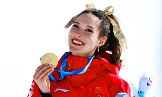 “Công chúa tuyết” Eileen Gu giành Huy chương Vàng trong ngày cuối Olympic mùa Đông