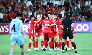 Đội tuyển nữ Việt Nam được thưởng 500 triệu đồng sau trận thắng Ấn Độ