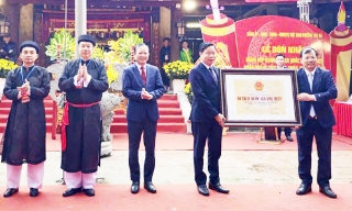 Bắc Ninh: Đón nhận Bằng xếp hạng di tích quốc gia đặc biệt quần thể di tích đình, chùa, từ chỉ Thổ Hà