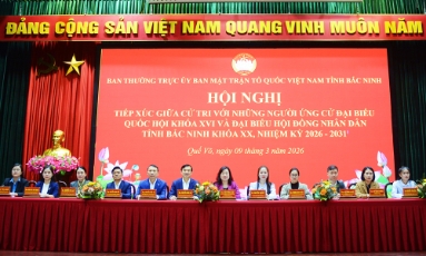  Ứng cử viên đại biểu Quốc hội và HĐND tỉnh tiếp xúc cử tri tại đơn vị bầu cử số 4 và số 14