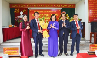 HĐND phường Hạp Lĩnh bầu các chức danh chủ chốt