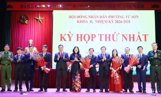 Kỳ họp thứ Nhất, HĐND phường Từ Sơn khóa II, nhiệm kỳ 2026-2031