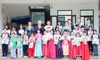 Khánh thành dự án nâng cấp, cải tạo ngôi trường Hy vọng Samsung Bắc Giang