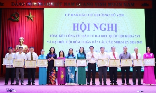 Phường Từ Sơn tổng kết công tác bầu cử