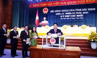 Đồng chí Nguyễn Việt Oanh tái cử giữ chức Chủ tịch HĐND tỉnh Bắc Ninh khóa XX, nhiệm kỳ 2026-2031