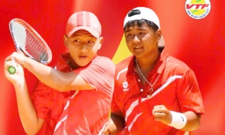 2 tay vợt trẻ Việt Nam giành ngôi á quân ở giải đấu tại Sri Lanka