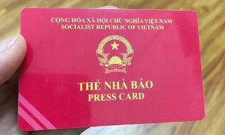 Gia hạn sử dụng Thẻ nhà báo kỳ hạn 2021-2025 đến hết ngày 30/6/2026