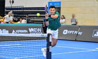 Lý Hoàng Nam đánh bại Trương Vinh Hiển, giành chức vô địch PPA Hanoi Cup
