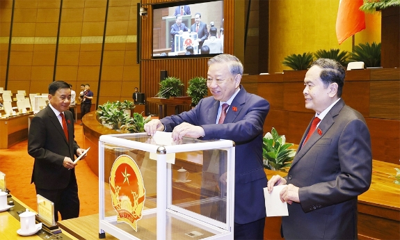 Quốc hội bầu Chủ tịch Quốc hội khóa XVI