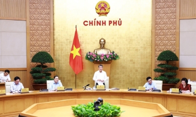  Thủ tướng Lê Minh Hưng chủ trì họp Thường trực Chính phủ và Thường trực Đảng ủy Chính phủ