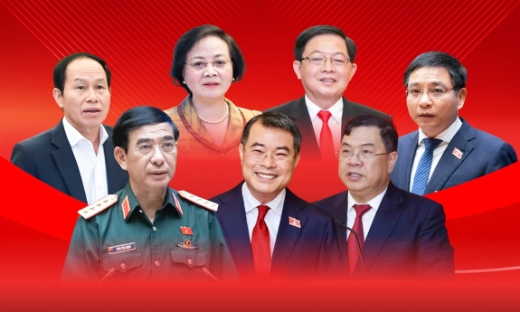 Giới thiệu chữ ký của Thủ tướng Lê Minh Hưng và 6 Phó Thủ tướng