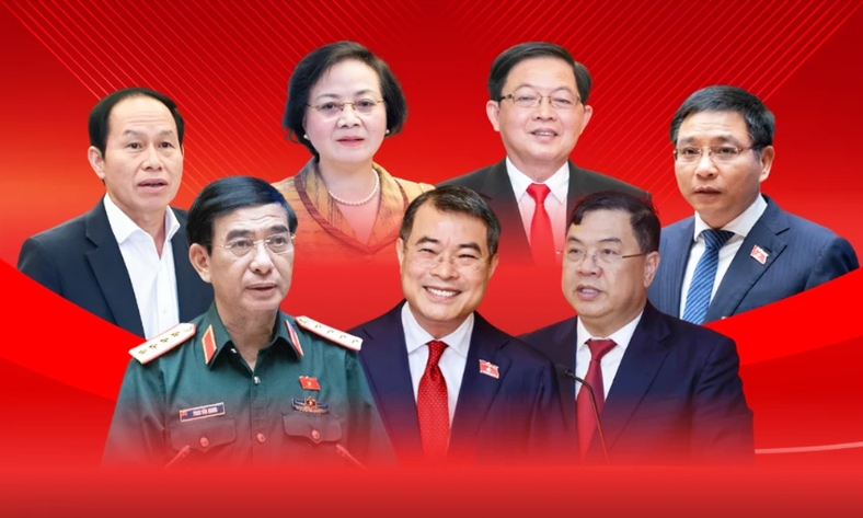  Giới thiệu chữ ký của Thủ tướng Lê Minh Hưng và 6 Phó Thủ tướng