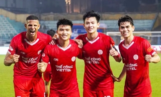 Bị VAR từ chối bàn thắng, Thể Công-Viettel thắng nhọc nhằn Đông Á Thanh Hóa