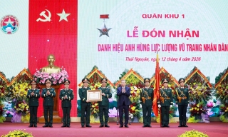 Xây dựng lực lượng vũ trang Quân khu 1 vững mạnh toàn diện, đáp ứng yêu cầu mới