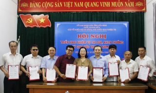 Khối thi đua số 2: Các tổ chức hội ký giao ước thi đua năm 2026