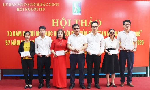 Hội thảo 70 năm người mù thực hiện lời dạy của Bác “Tàn nhưng không phế”