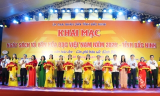 Bắc Ninh: Khai mạc Ngày Sách và Văn hóa đọc Việt Nam năm 2026