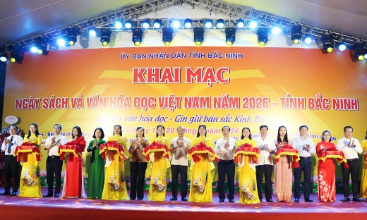 Bắc Ninh: Khai mạc Ngày Sách và Văn hóa đọc Việt Nam năm 2026