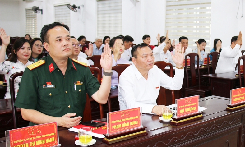  HĐND phường Từ Sơn thông qua các nội dung về tổ chức bộ máy, ngân sách