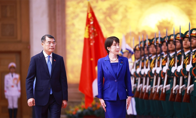  Thủ tướng Lê Minh Hưng chủ trì Lễ đón chính thức Thủ tướng Nhật Bản