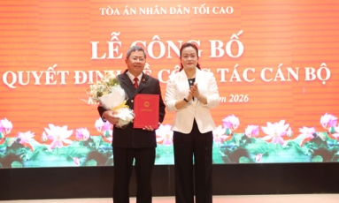  Đồng chí Lương Xuân Lộc được bổ nhiệm Chánh án Tòa án nhân dân tỉnh Khánh Hòa