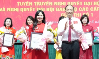 Hội thi báo cáo viên giỏi ở Bắc Ninh lan tỏa Nghị quyết Đại hội Đảng