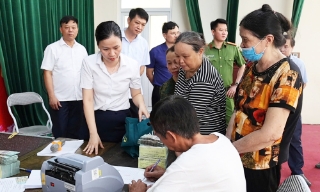 Chi trả gần 100 tỷ đồng giải phóng mặt bằng xây dựng doanh trại Trung đoàn Không quân Công an Nhân dân