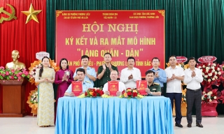 Bắc Ninh ra mắt mô hình “Làng Quân-Dân” tại phường Phương Liễu