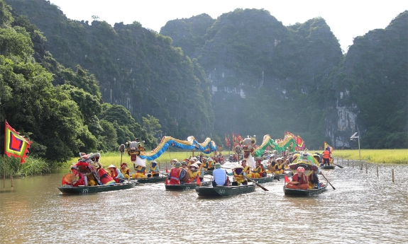 Lễ hội Sắc vàng Tam Cốc