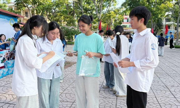 Đề thi môn Tiếng Anh phù hợp lực học của học sinh các vùng miền ở Bắc Ninh