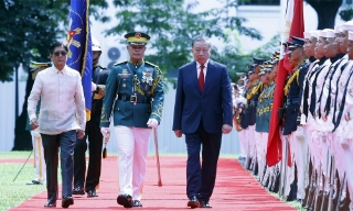 Lễ đón Tổng Bí thư, Chủ tịch nước Tô Lâm thăm cấp Nhà nước Philippines