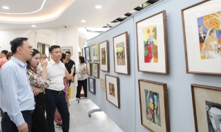 Chiều sâu văn hóa qua "minh họa trên báo"