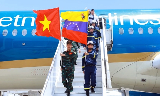 Đoàn Việt Nam đến Venezuela, sẵn sàng tham gia khắc phục hậu quả động đất
