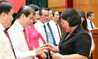 Trao quyết định nhân sự Báo Sài Gòn Giải Phóng, Báo điện tử Tuổi Trẻ, Đài Phát thanh và Truyền hình Thành phố Hồ Chí Minh