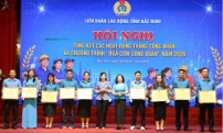 Bắc Ninh: Tháng Công nhân và “Bữa cơm Công đoàn” mang lợi ích thiết thực cho người lao động 