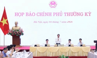 Họp báo Chính phủ: Quyết liệt tháo gỡ điểm nghẽn trong 6 tháng cuối năm