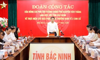 Phó Thủ tướng Chính phủ Nguyễn Văn Thắng: Bắc Ninh phải hoàn thành mục tiêu tăng trưởng hai con số