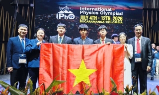 Việt Nam lần đầu vào top 7 Olympic Vật lý quốc tế
