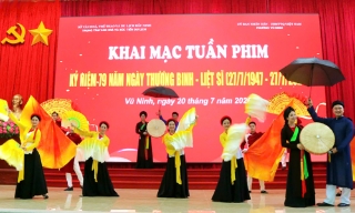 Bắc Ninh: Gần 400 đại biểu dự khai mạc Tuần phim kỷ niệm Ngày Thương binh - Liệt sĩ 27/7