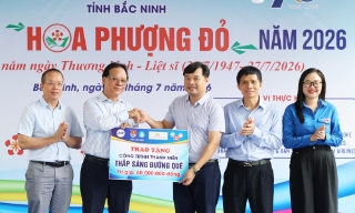 Bắc Ninh: Nhiều hoạt động ý nghĩa từ chương trình tình nguyện "Hoa phượng đỏ"