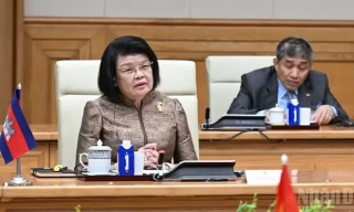 Dấu ấn chuyến thăm Việt Nam của Chủ tịch Quốc hội Campuchia