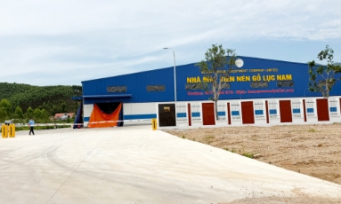  Bắc Ninh: Nhà máy sản xuất viên nén gỗ hoạt động trở lại sau khi cải tạo hệ thống xử lý khí thải