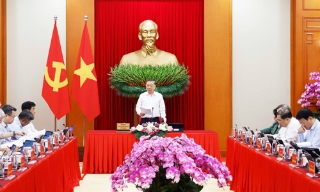 Thông báo Kết luận của Tổng Bí thư, Chủ tịch nước Tô Lâm về tổng kết thực tiễn và nghiên cứu sửa đổi, bổ sung Điều lệ Đảng