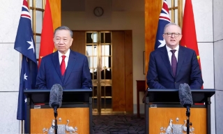 Tổng Bí thư, Chủ tịch nước Tô Lâm và Thủ tướng Australia gặp gỡ báo chí