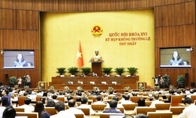 Ngày 12/8, Quốc hội thảo luận về dự án đầu tư xây dựng đường Vành đai 5 - Vùng Thủ đô