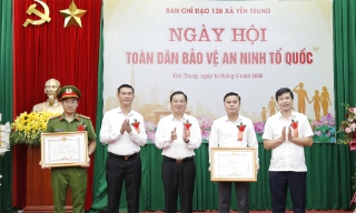 Bắc Ninh: Ngày hội toàn dân bảo vệ an ninh Tổ quốc tại xã Yên Trung 